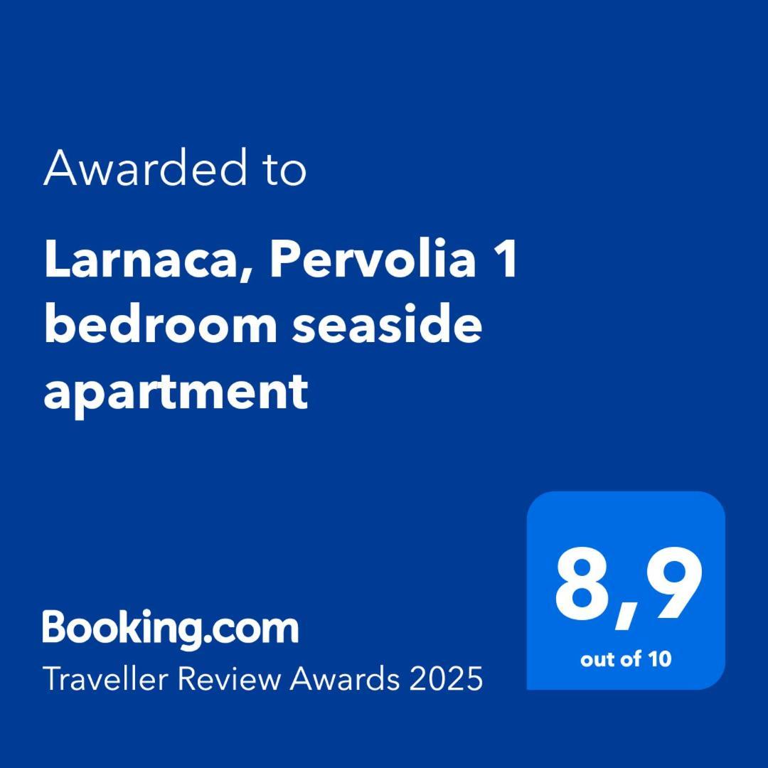 Larnaca, Pervolia 1 Bedroom Seaside Apartment Exteriör bild
